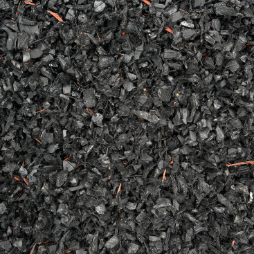 Black Rubber Mulch